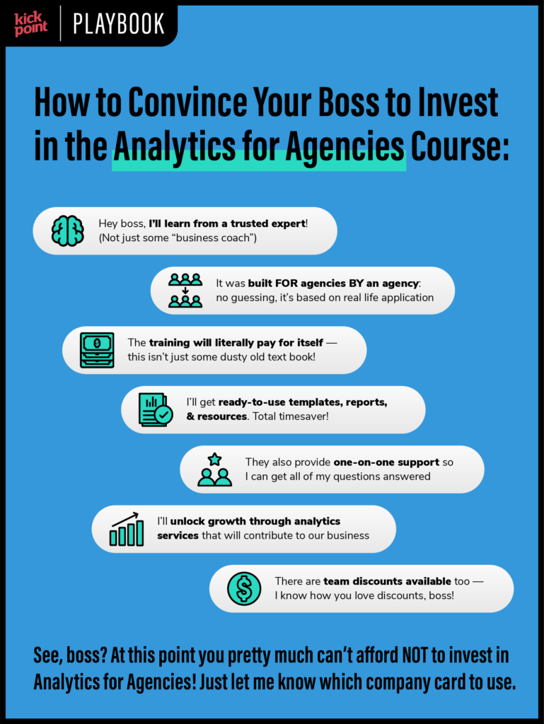 7 reasons why your boss should invest in analytics training